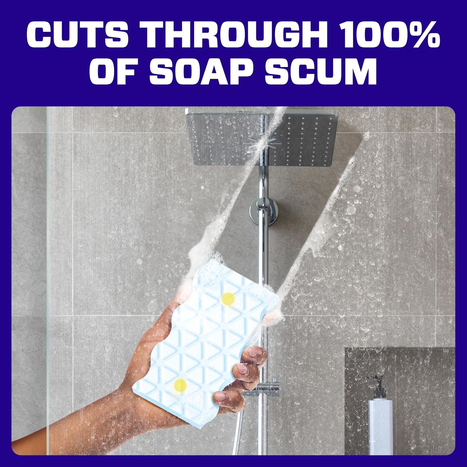 image:imageMr Clean Magic Eraser Sponge Bathroom Cleaner Shower Cleaner Tub Cleaner Soap Scum Remover Bathroom Cleaning Supplies Dawn Cleaning Power with Lemon Scent 2 in 1 Bath 5ctOriginal Version