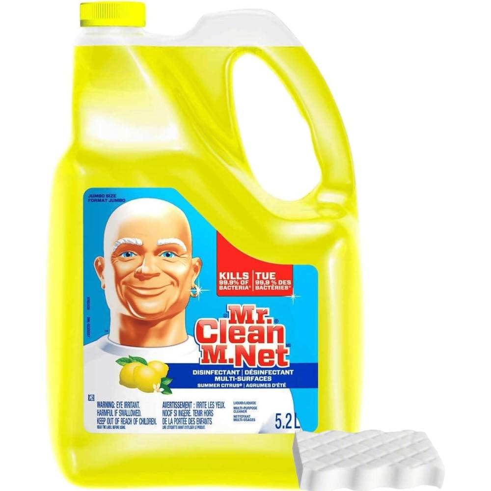 image:imageMr Clean MultiSurfaces Summer Citrus Liquid Cleaner 176 Fl Oz with Magic Eraser