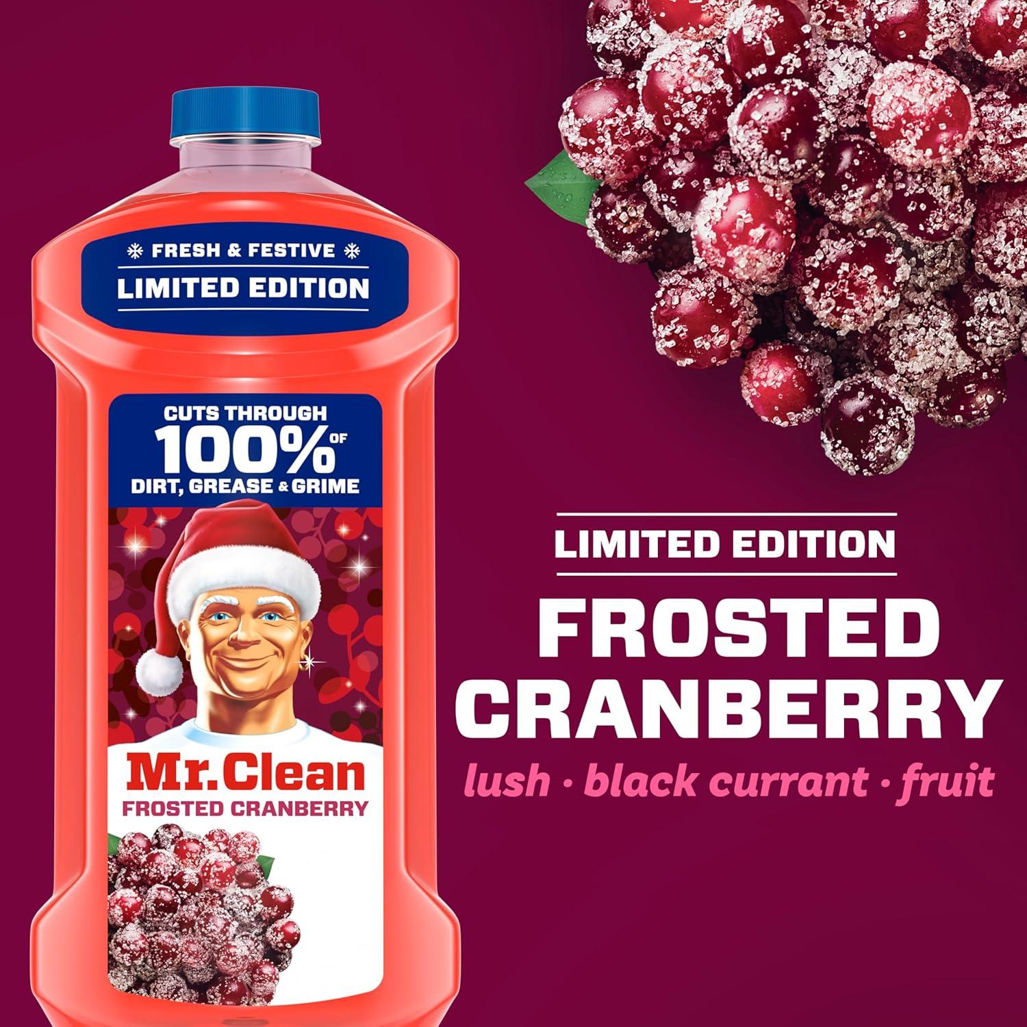 image:imageMr Clean All Purpose Cleaner Cleaning Liquid Frosted Cranberry 41oz