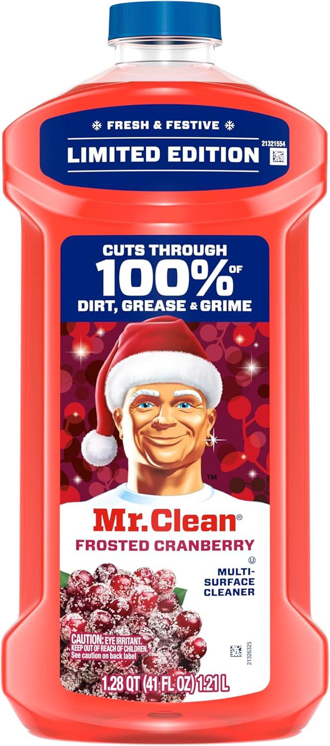 image:imageMr Clean All Purpose Cleaner Cleaning Liquid Frosted Cranberry 41oz