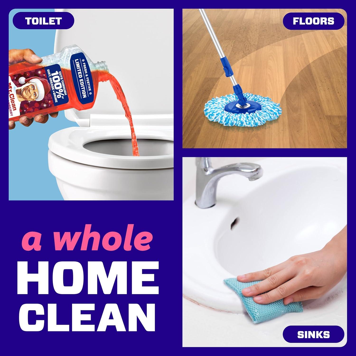 image:imageMr Clean All Purpose Cleaner Cleaning Liquid Frosted Cranberry 41oz