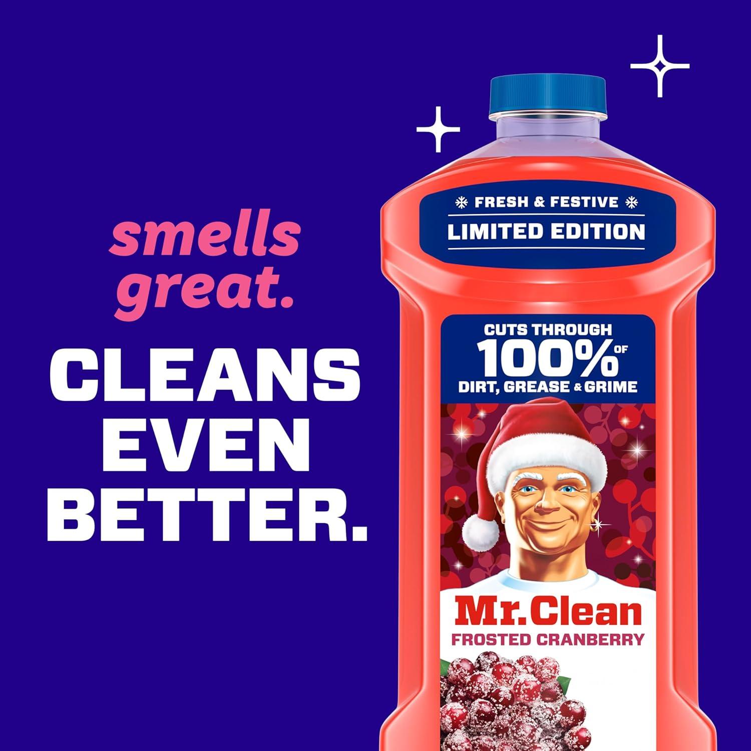 image:imageMr Clean All Purpose Cleaner Cleaning Liquid Frosted Cranberry 41oz