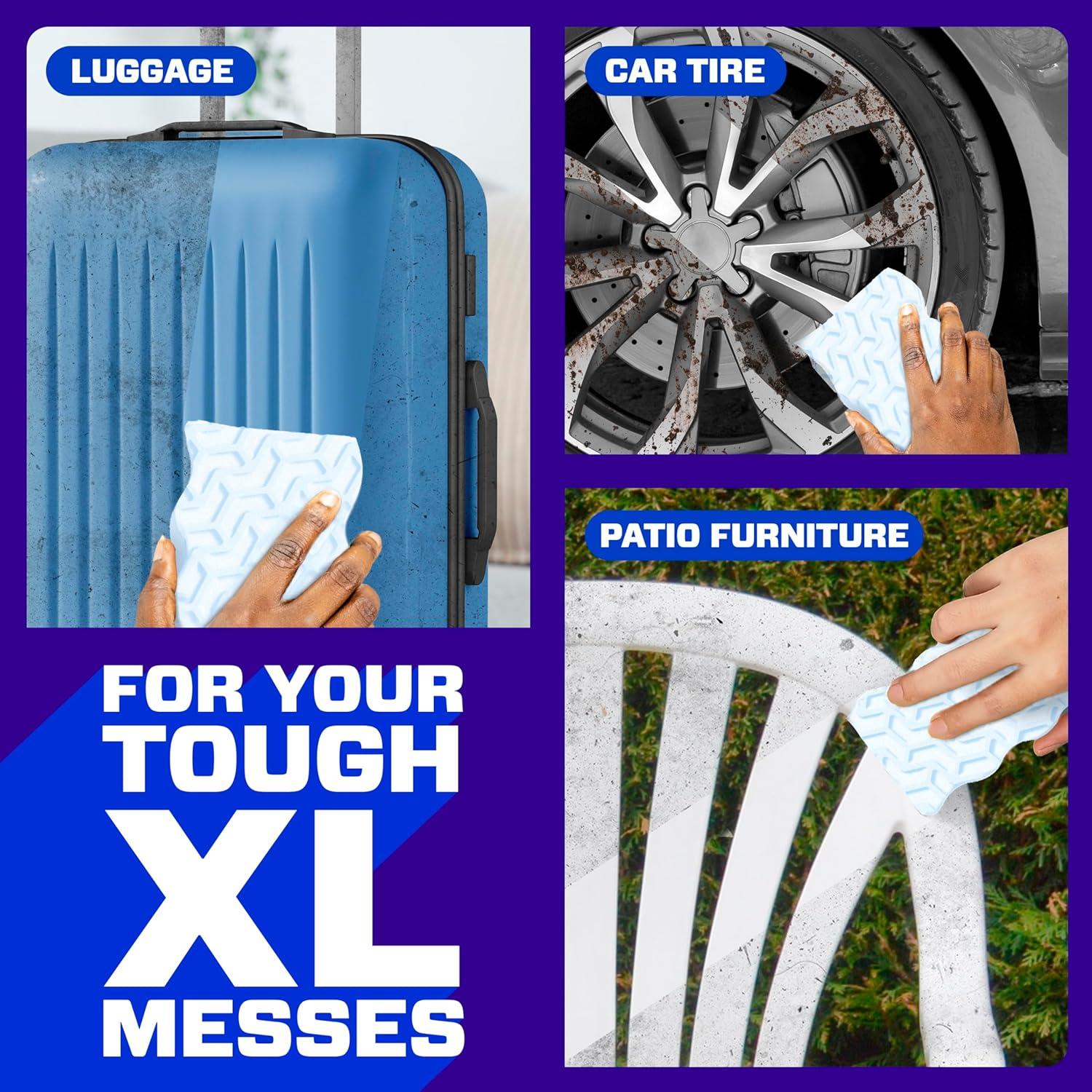 image:imageMr Clean Magic Eraser Sponge All Purpose Cleaner Long Lasting Cleaning Scrubber Wall Cleaner Sneaker Cleaner Oven Cleaner Kitchen Bathroom Shower Cleaning Supplies Ultra Thick 5ctUpgraded Version