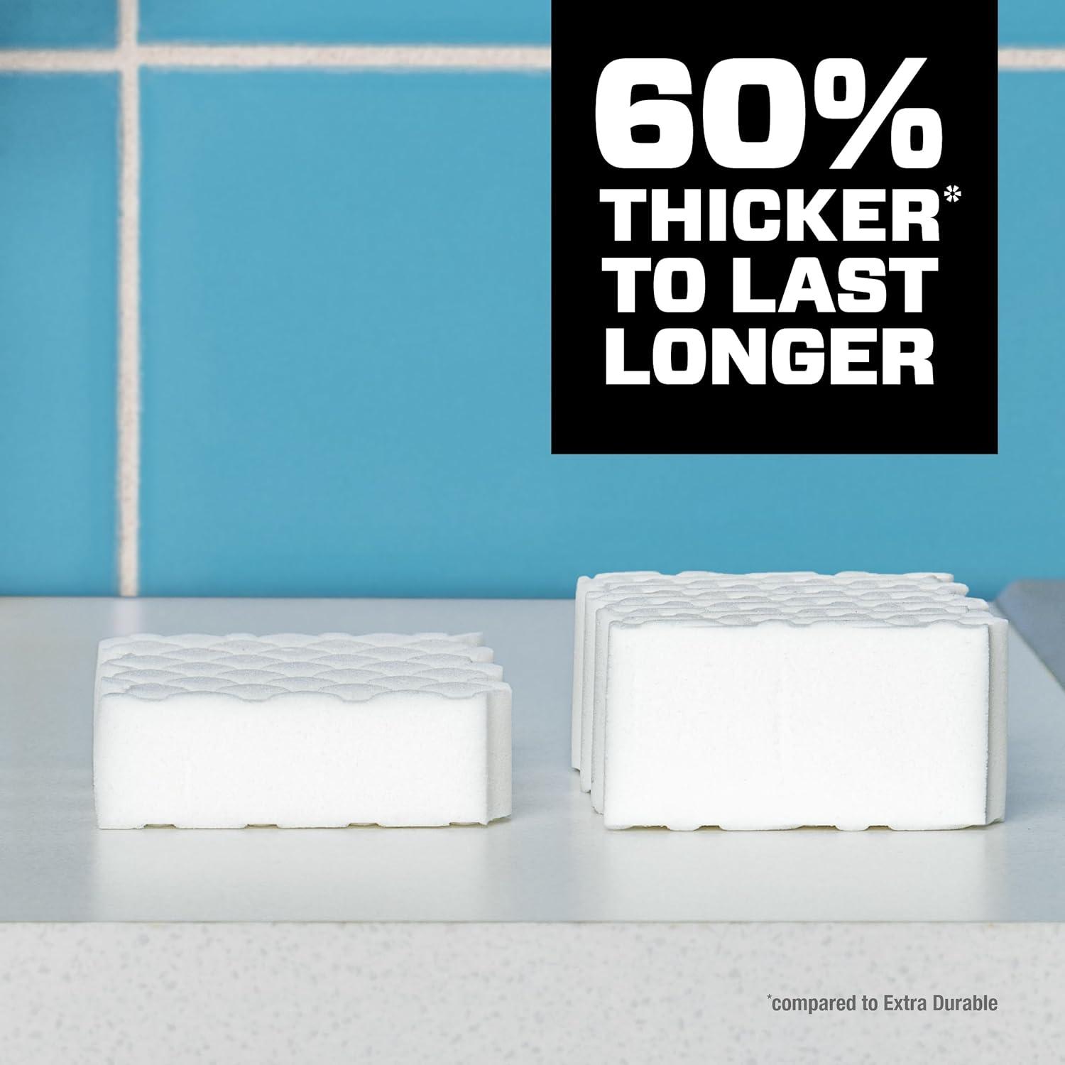 image:imageMr Clean Magic Eraser Sponge All Purpose Cleaner Long Lasting Cleaning Scrubber Wall Cleaner Sneaker Cleaner Oven Cleaner Kitchen Bathroom Shower Cleaning Supplies Ultra Thick 5ctOriginal Version