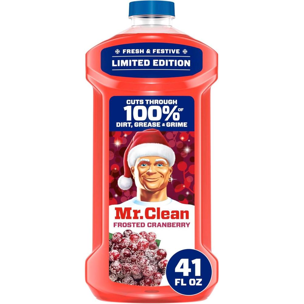 image:imageMr Clean All Purpose Cleaner Cleaning Liquid Frosted Cranberry 41oz