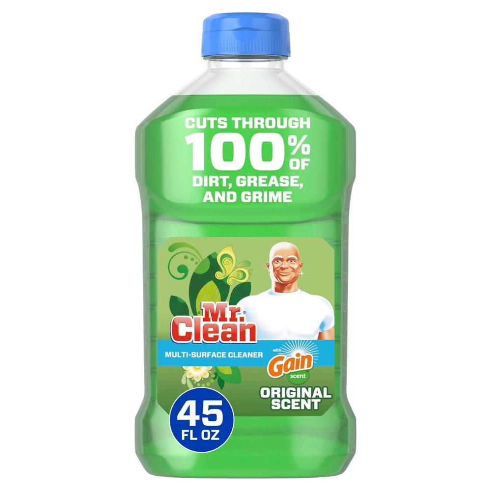 image:imageMr Clean Multipurpose and Multisurface Liquid Cleaner Gain Original Scent 45 fl ozCitrus