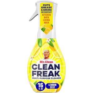 Mr. Clean, Deep Cleaning Mist Multi-Surface Spray, Lemon Zest Scent Starter Kit, , 16 Fl Ounce (Pack of 1)
